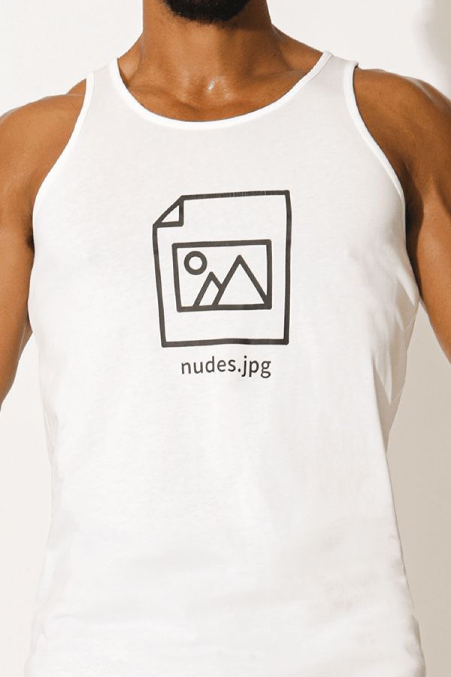 Tops * | Send Nudes Tank Top Lower Prices White