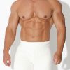 Bottoms * | Perfectly Plush Knit Short Shorts Quick Delivery White