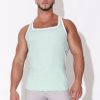 Tops * | Perfect For You Square Cut Tank Green Original