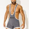 Tops * | Join The Team Boxer Brief Singlet Dark Store Grey