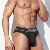 Bottoms * | Everyday Luxury Briefs With Bulge Pouch New Threads Black